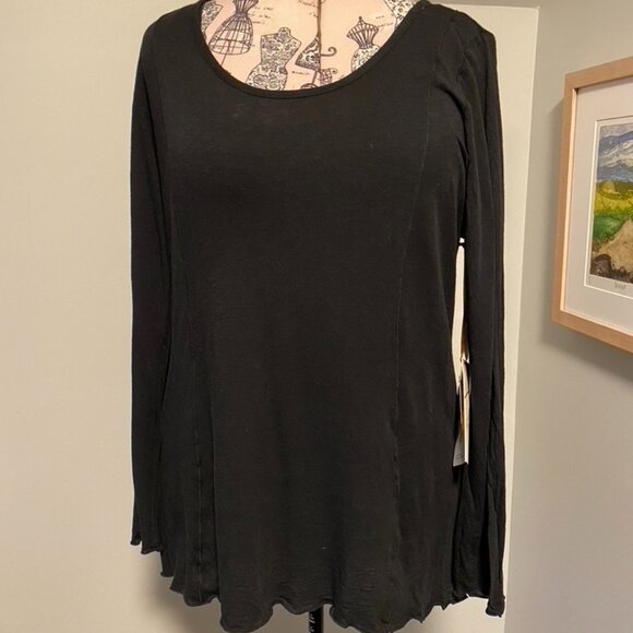 Black XL Miraclebody by Miraclesuit Tunic with smoothing underlayer BNWT - Picture 1 of 16